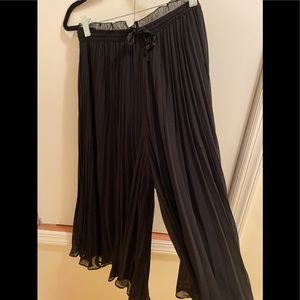 ZARA Palazzo Pleated Pants